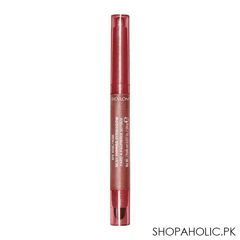 revlon colorstay glaze stick silky shimmer eyeshadow, 874 rose image2