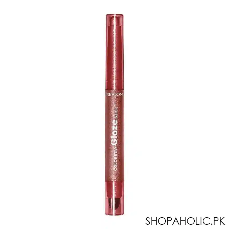 revlon colorstay glaze stick silky shimmer eyeshadow, 874 rose main image
