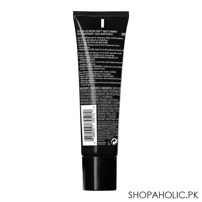 revlon colorstay grip 16hrs base matifiante matte primer, 30ml image2