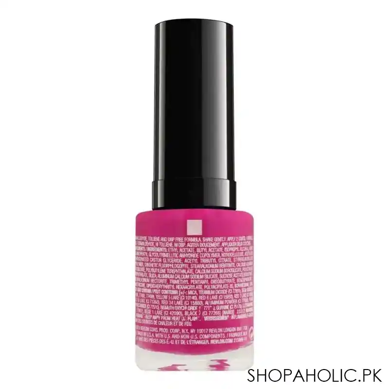 revlon colorstay longwear nail enamel, 070 wild strawberry, 11.7ml image2