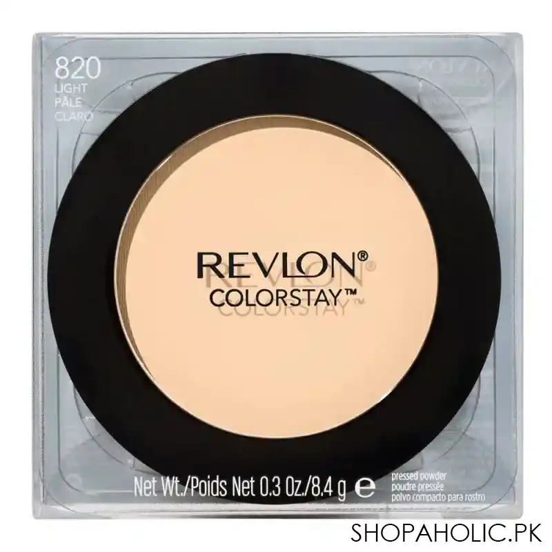 revlon colorstay pressed powder, 820 light image3