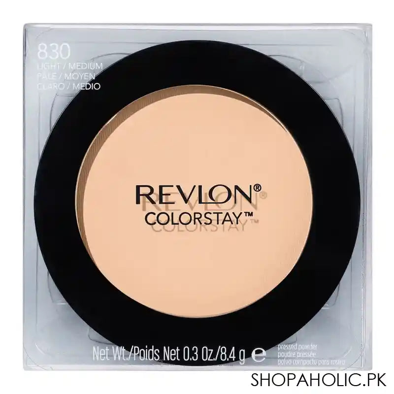 Revlon Colorstay Pressed Powder, 830 Light/Medium - Main Image