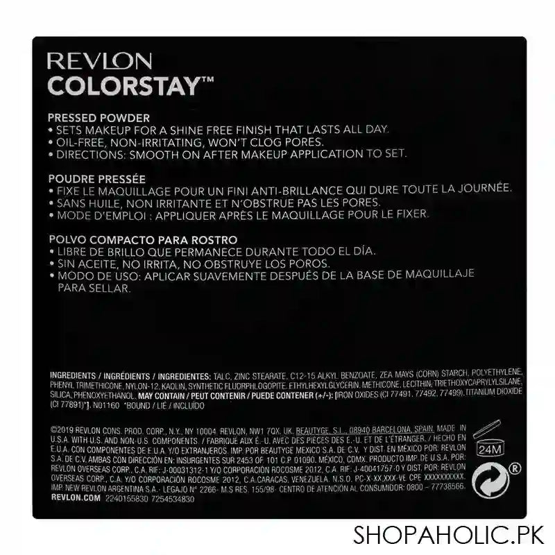 Revlon Colorstay Pressed Powder, 830 Light/Medium - Image 5