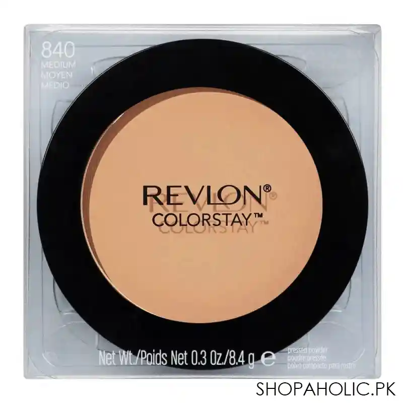 revlon colorstay pressed powder, 840 medium image3