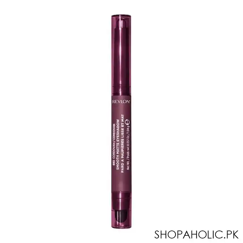 revlon colorstay velour stick smooth matte eyeshadow, 880 cordovan image2