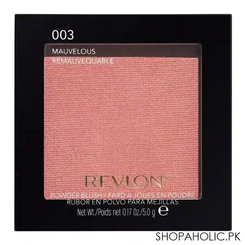revlon powder blush, 003 mauvelous image2