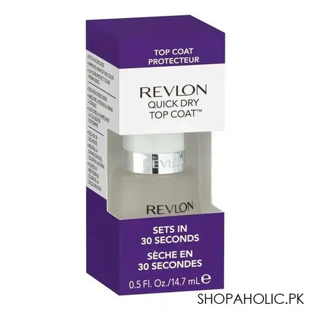 Revlon Quick Dry Top Coat, 210, 14.7ml - Image 3