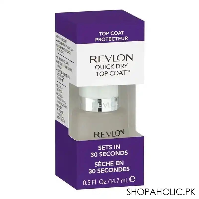 Revlon Quick Dry Top Coat, 210, 14.7ml - Image 3