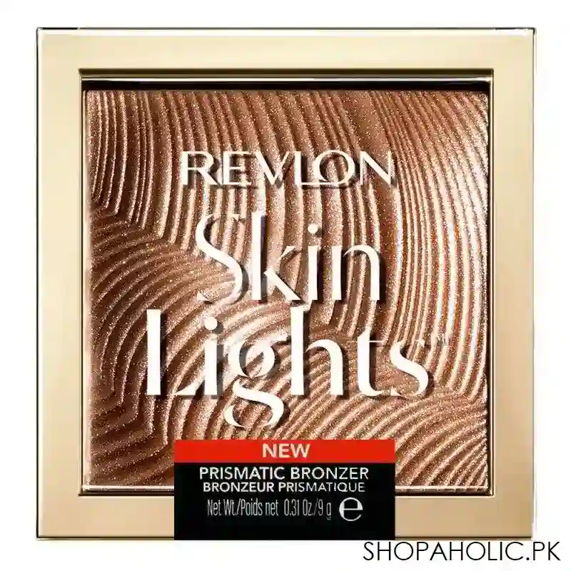 revlon skin lights new prismatic bronzer, 115 sum lossed beam main image