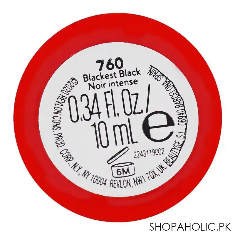 revlon so fierce big bad lash mascara, 760 blackest black, 10ml image2