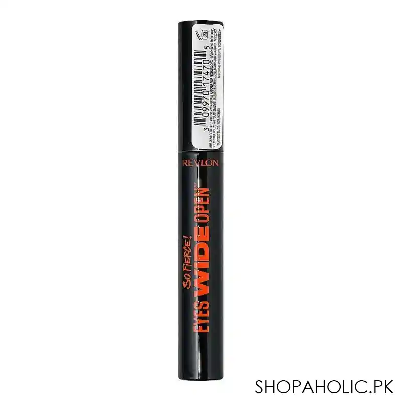 revlon so fierce eyes wide open mascara, 101 blackest black, 7ml image3
