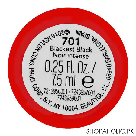 revlon so fierce mascara, 701 blackest black, 7.5ml image4