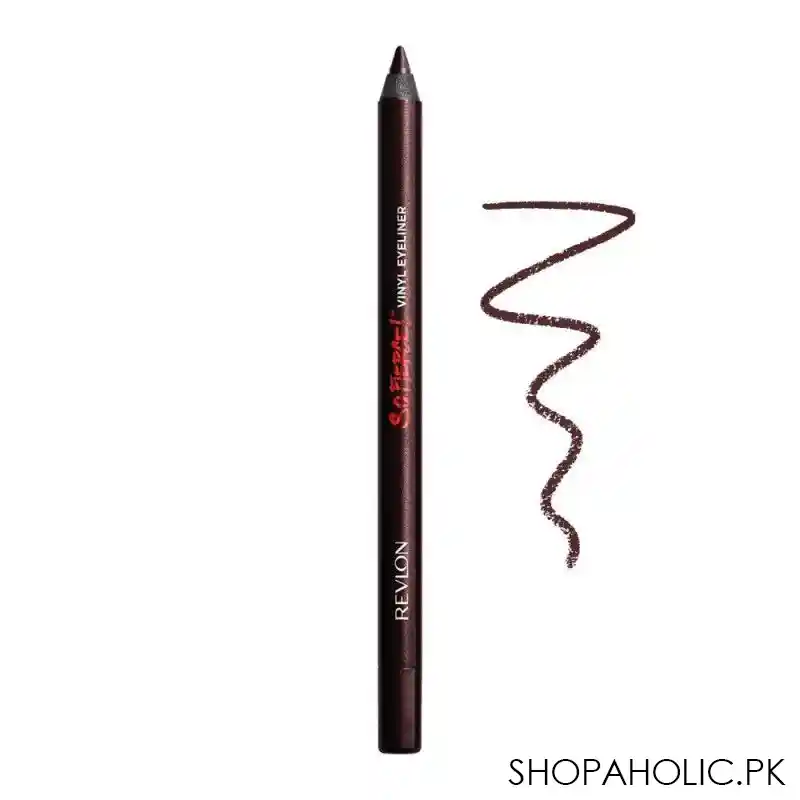 revlon so fierce vinyl eyeliner, 861 mighty mocha image2