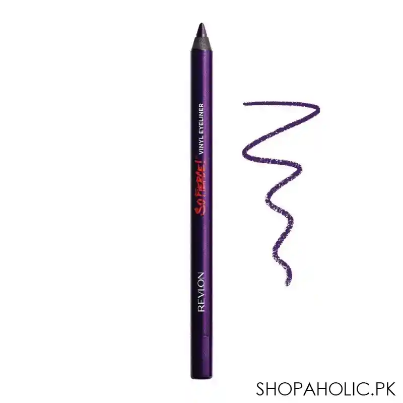 revlon so fierce vinyl eyeliner, 865 powerful plum image2