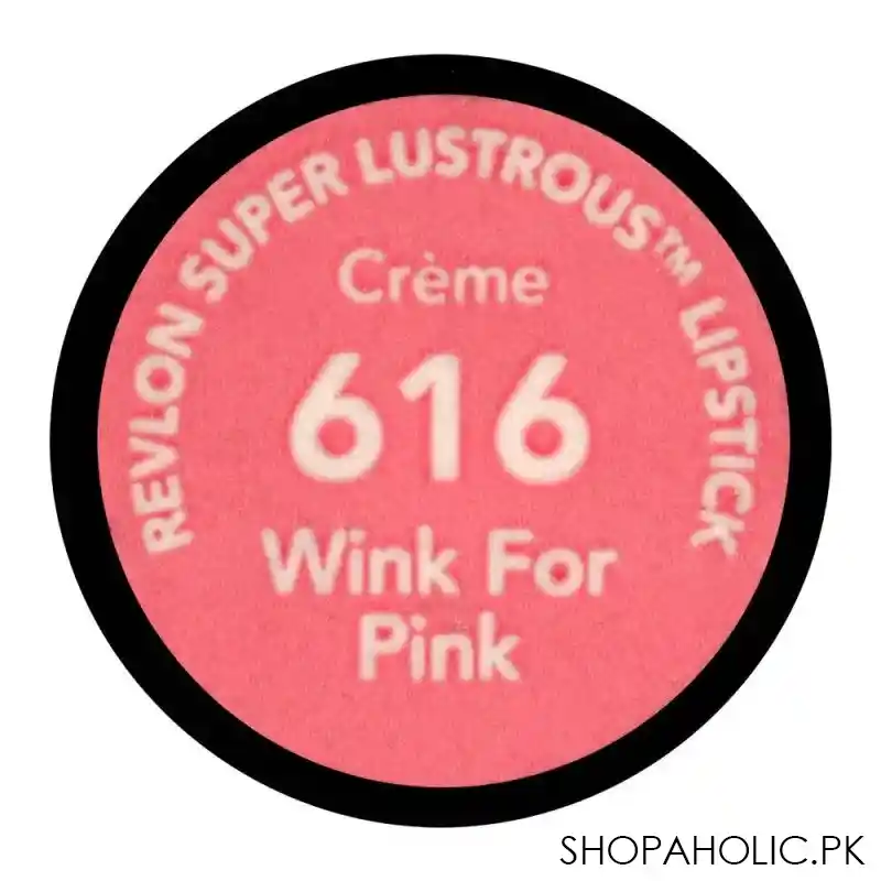 revlon super lustrous creme lipstick, 616 wink for pink image3