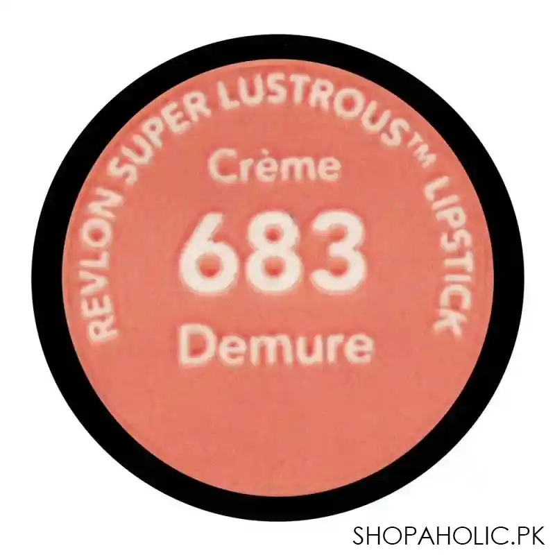 revlon super lustrous creme lipstick, 683 demure image3