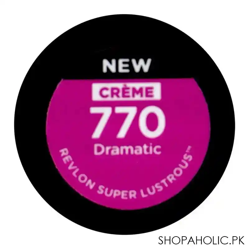 revlon super lustrous creme lipstick, 770 dramatic image3