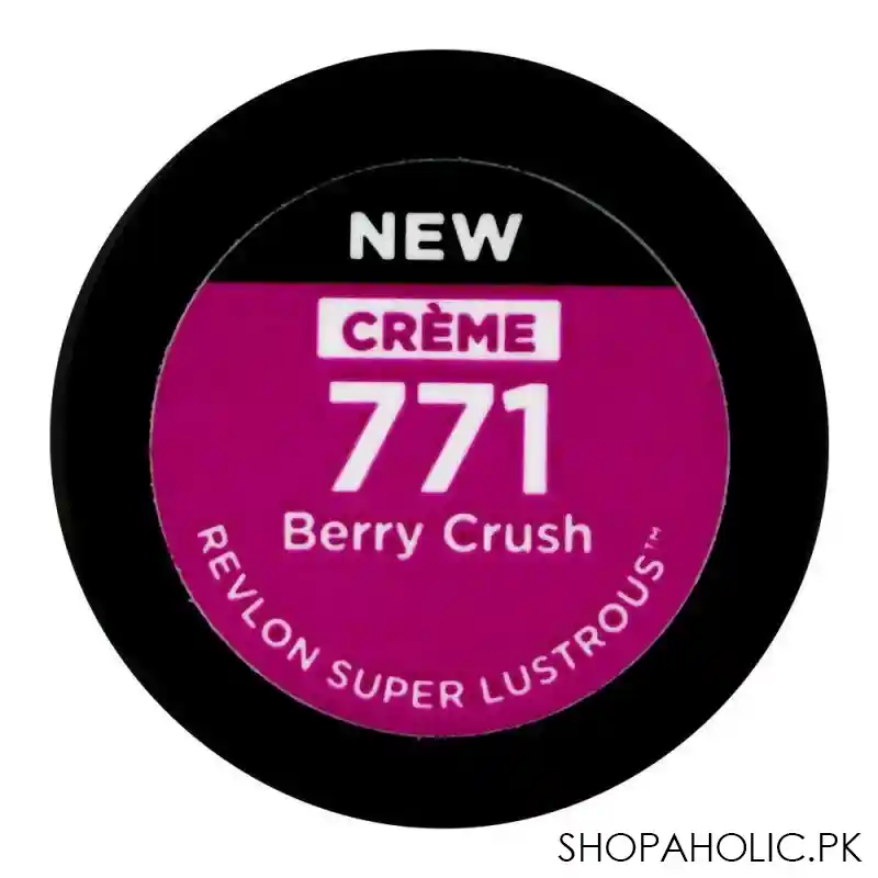 revlon super lustrous creme lipstick, 771 berry crush image3