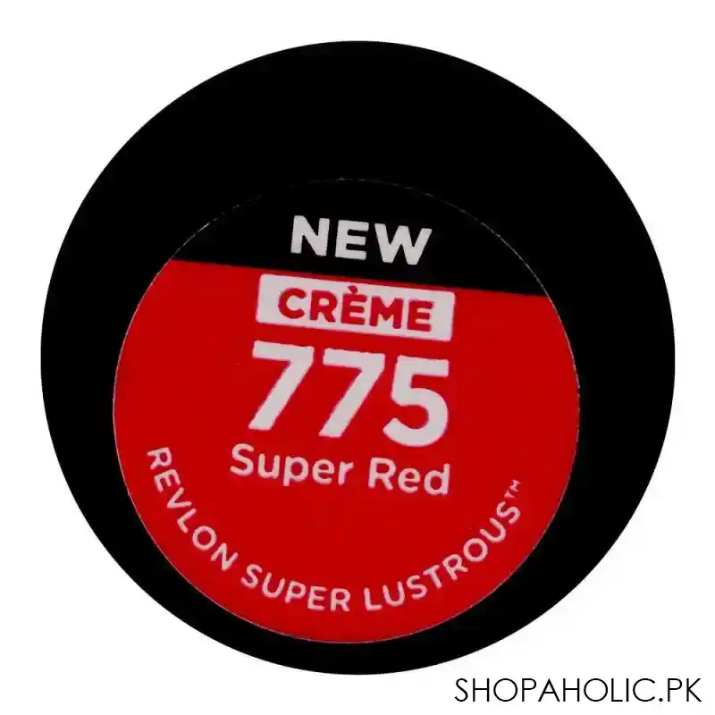 revlon super lustrous creme lipstick, 775 super red image3