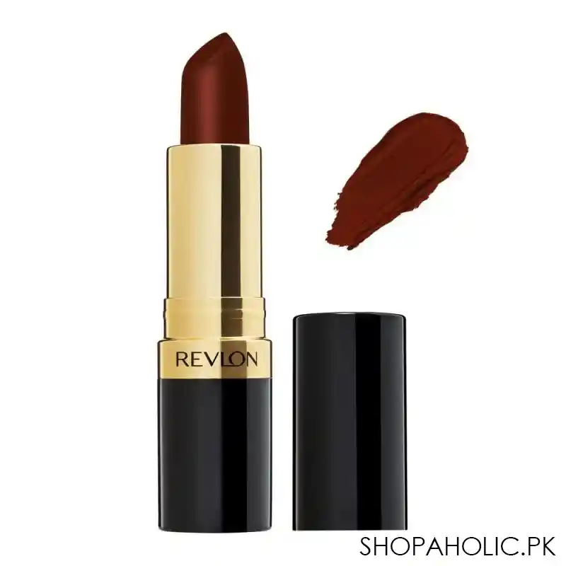 revlon super lustrous matte lipstick, 010 queenly me main image