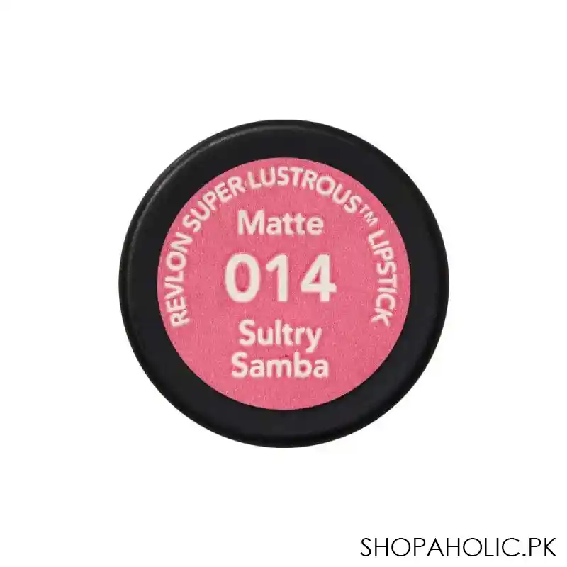 revlon super lustrous matte lipstick, 014 sultry samba image3