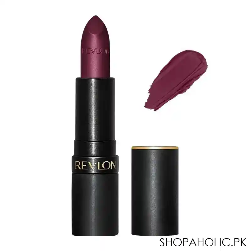 revlon super lustrous matte lipstick, 021 black cherry main image