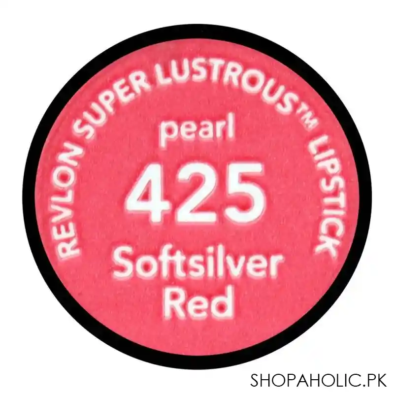 revlon super lustrous pearl lipstick, 425 soft silver red image4