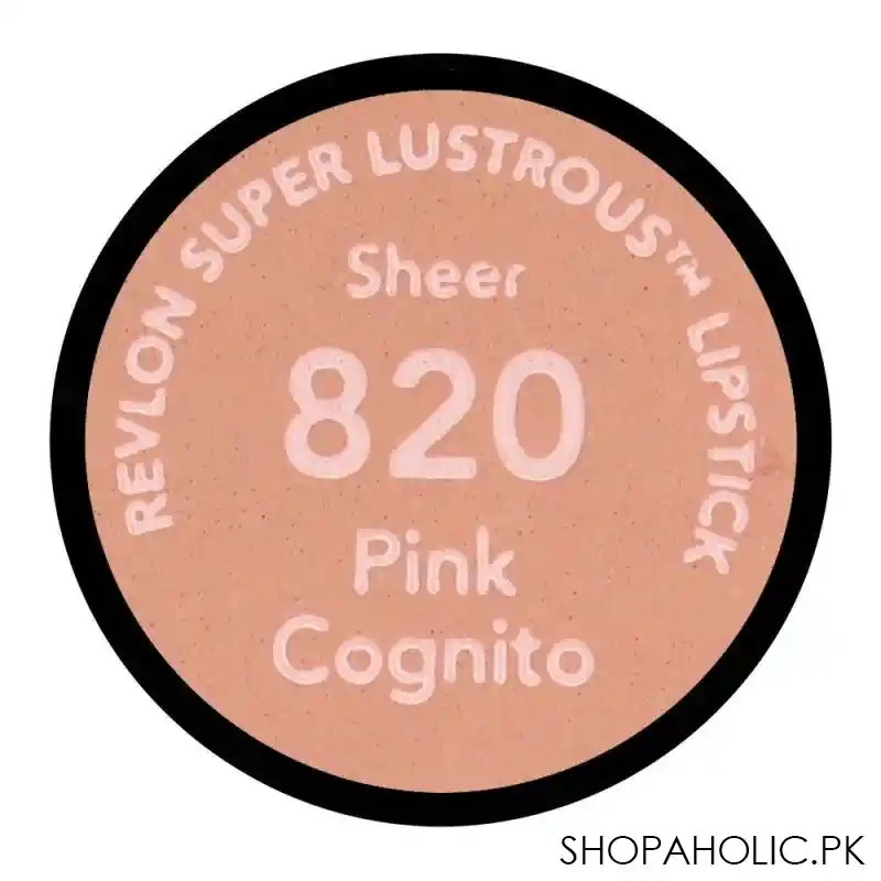 revlon super lustrous shine lipstick, 820 pink cognito image4