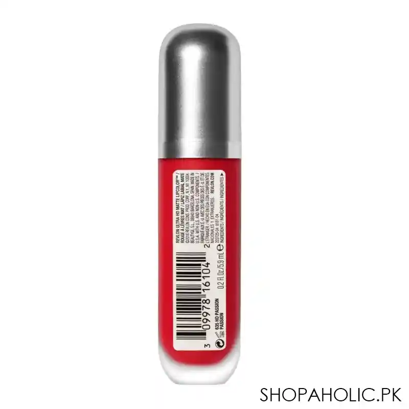 revlon ultra hd matte lip color, 635 hd passion image2