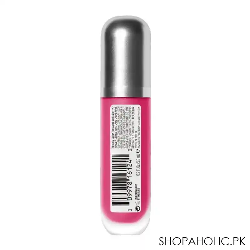 revlon ultra hd matte lip color, 650 hd spark image2
