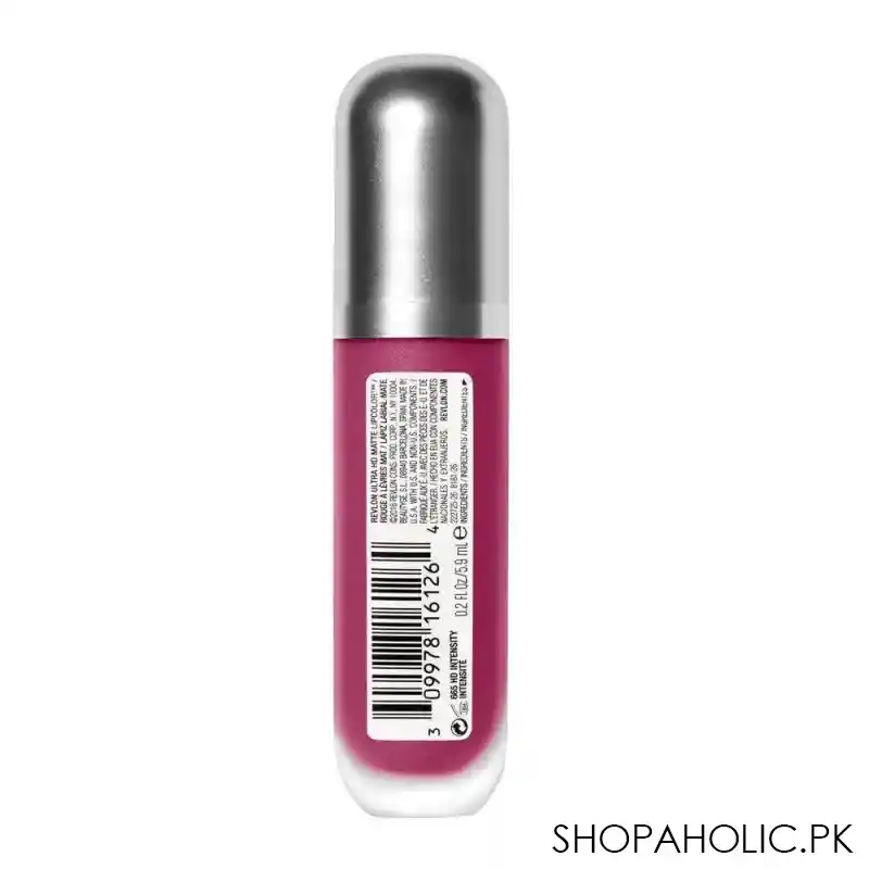 revlon ultra hd matte lip color, 665 hd intensity image2