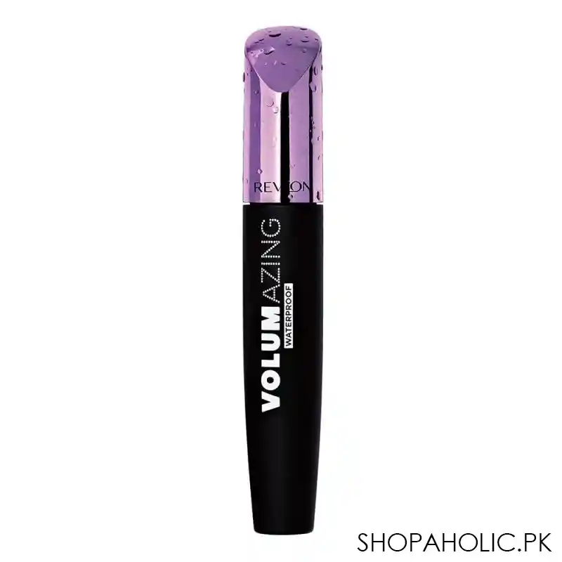 revlon volumazing waterproof mascara, 951 blackest black image2