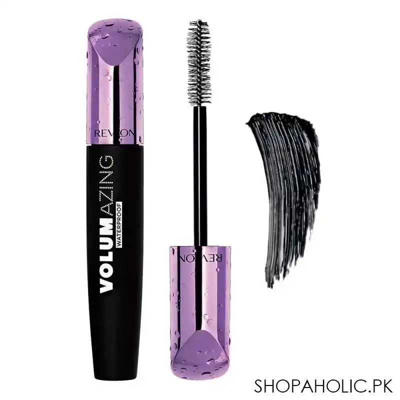 revlon volumazing waterproof mascara, 951 blackest black main image