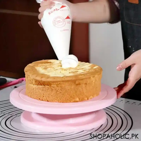 revolving cake turntable stand main image