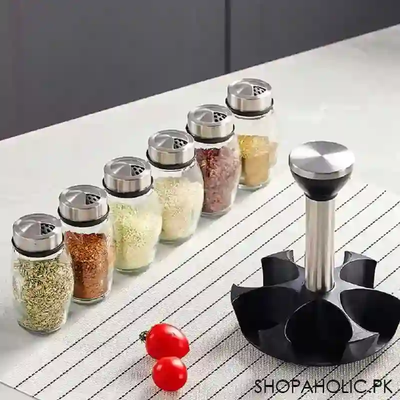 Revolving spice jar set new arrivals