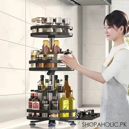 revolving storage rack image2