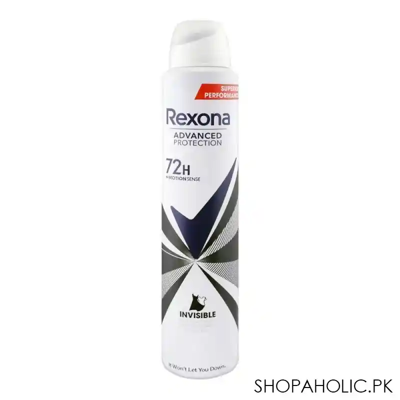 rexona advanced protection 72 hours+ motion sense invisible anti transparent main image