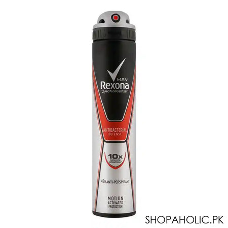 Rexona Men Motion Sense Antibacterial Defense 48H Anti-Perspirant Body Spray, 200ml - Main Image