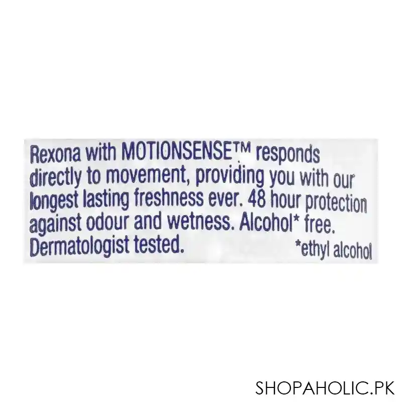 rexona motion sense passion dry & fresh anti perspirant roll on, 50ml image3