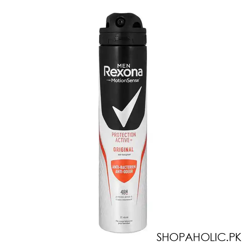 Rexona Motion Sense Protection Active+ Original Body Spray, 48 Hours Lasting, For Men's, 200ml - Main Image