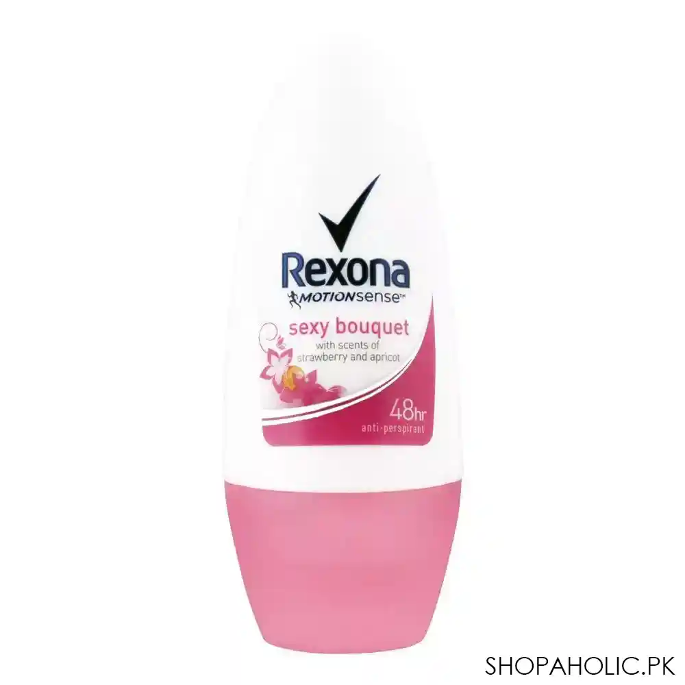 rexona motion senses sexy bouquet roll on deodorant, 50ml main image