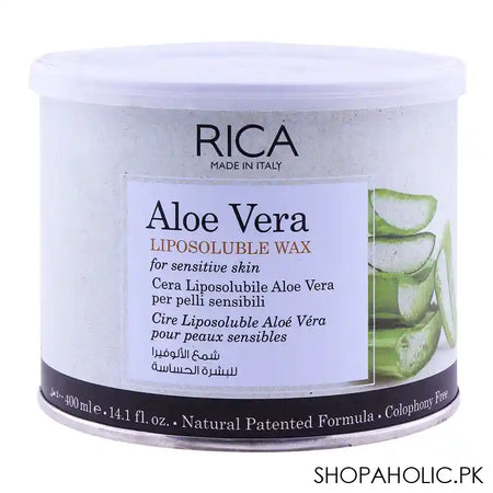 RICA Aloe Vera Sensitive Skin Liposoluble Wax 400ml - Main Image