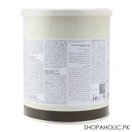 rica green apple sensitive skin lisposoluble wax 800ml image2