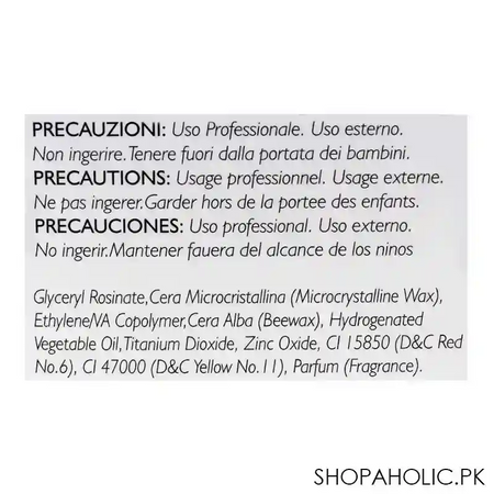 rica lemon legs & body normal skin cold wax strip 20 pack image3
