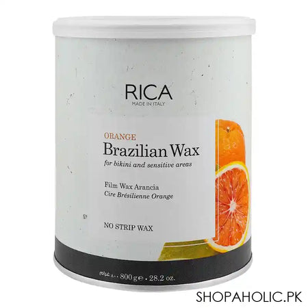 Rica Orange Brazilian Wax, For Sensitive Areas, 800ml - Main Image