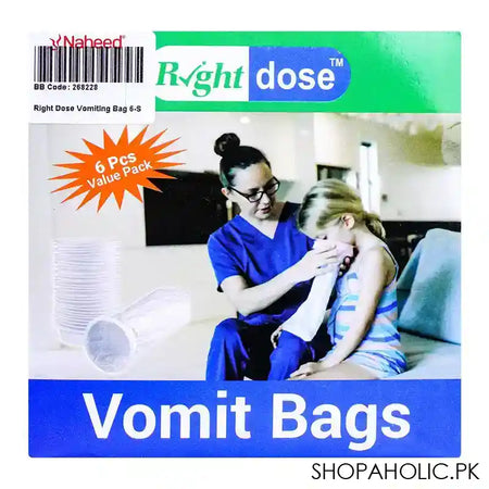 Right Dose Vomiting Bag, 6-Pack - Image 4