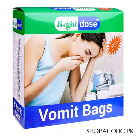 Right Dose Vomiting Bag, 6-Pack - Main Image