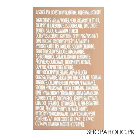 Rimmel London Lasting Finish Up to 35 Hour Hydration Boost Foundation, 160 Vanilla, 30ml - Image 2