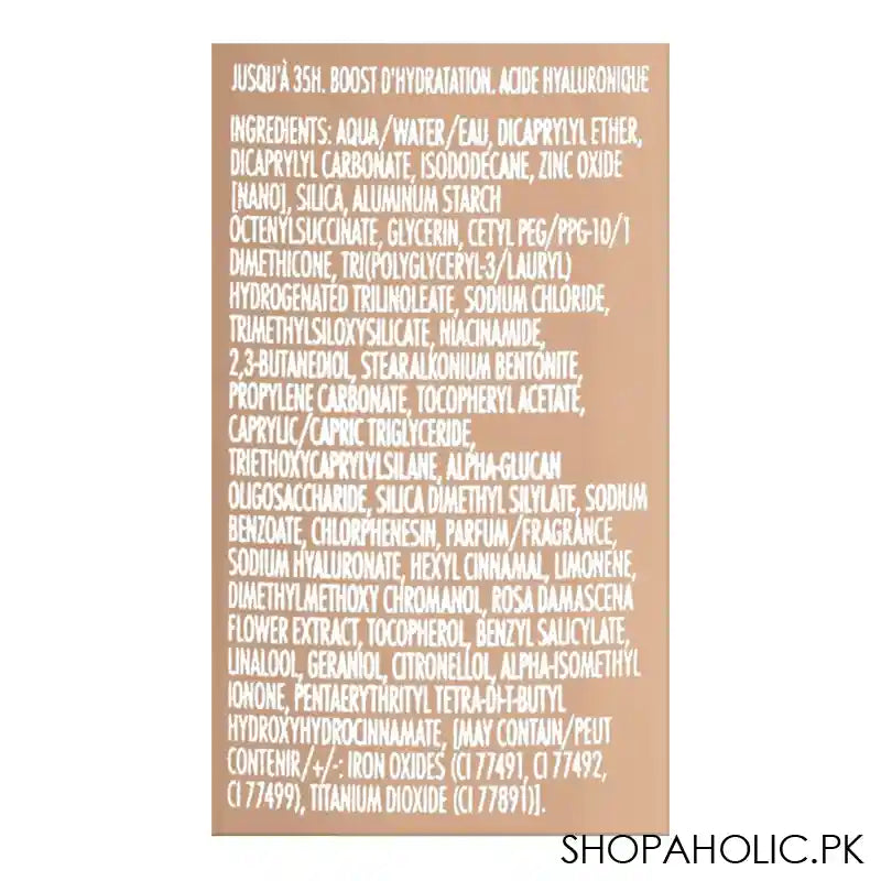 Rimmel London Lasting Finish Up to 35 Hour Hydration Boost Foundation, 160 Vanilla, 30ml - Image 2