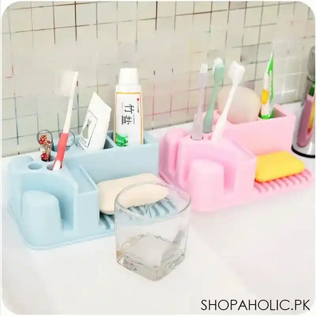 Rinsing Toothbrush Soap Holder - Image 3